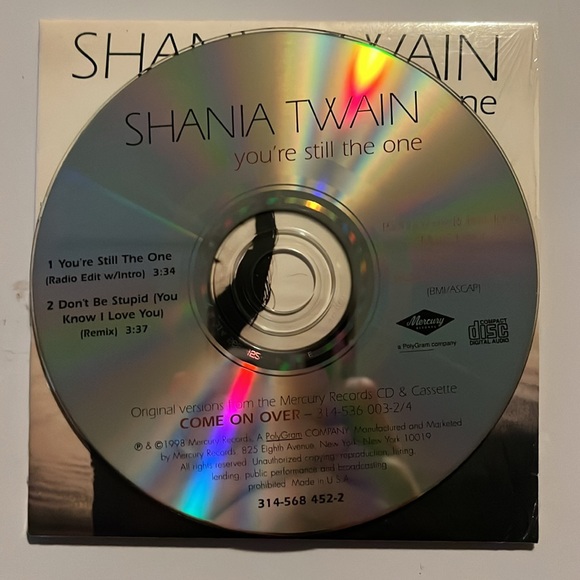 1998 Shania twain you’re still the one CD - Picture 3 of 4